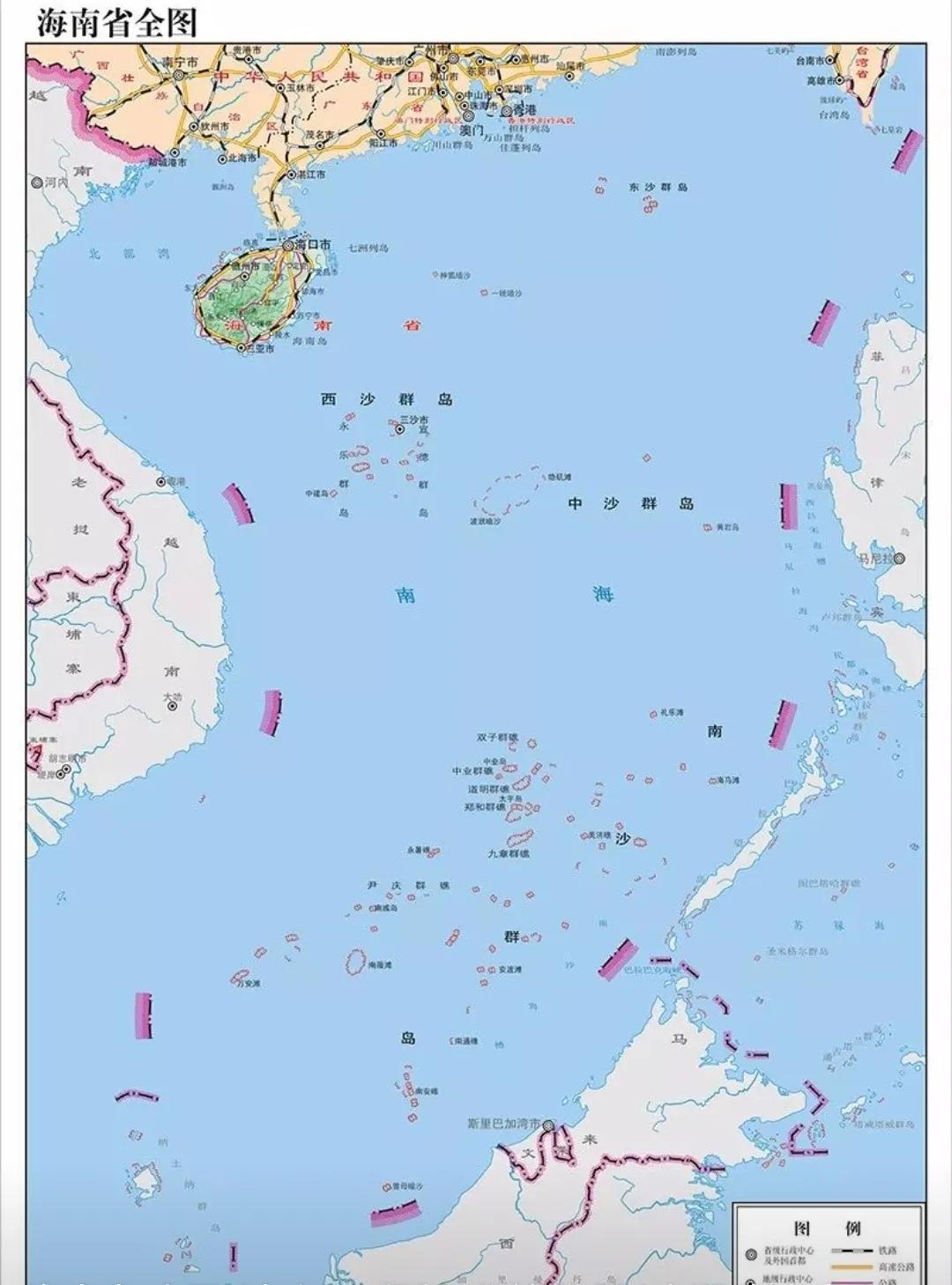 南海地圖高清版大圖，探索神秘的海洋疆域，南海高清地圖大圖，探索神秘海洋疆域之旅