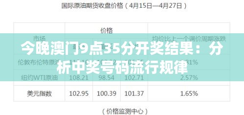 今晚澳門9點35分特號，探索未知的幸運之旅，澳門未知幸運之旅，今晚9點35分特號揭曉！