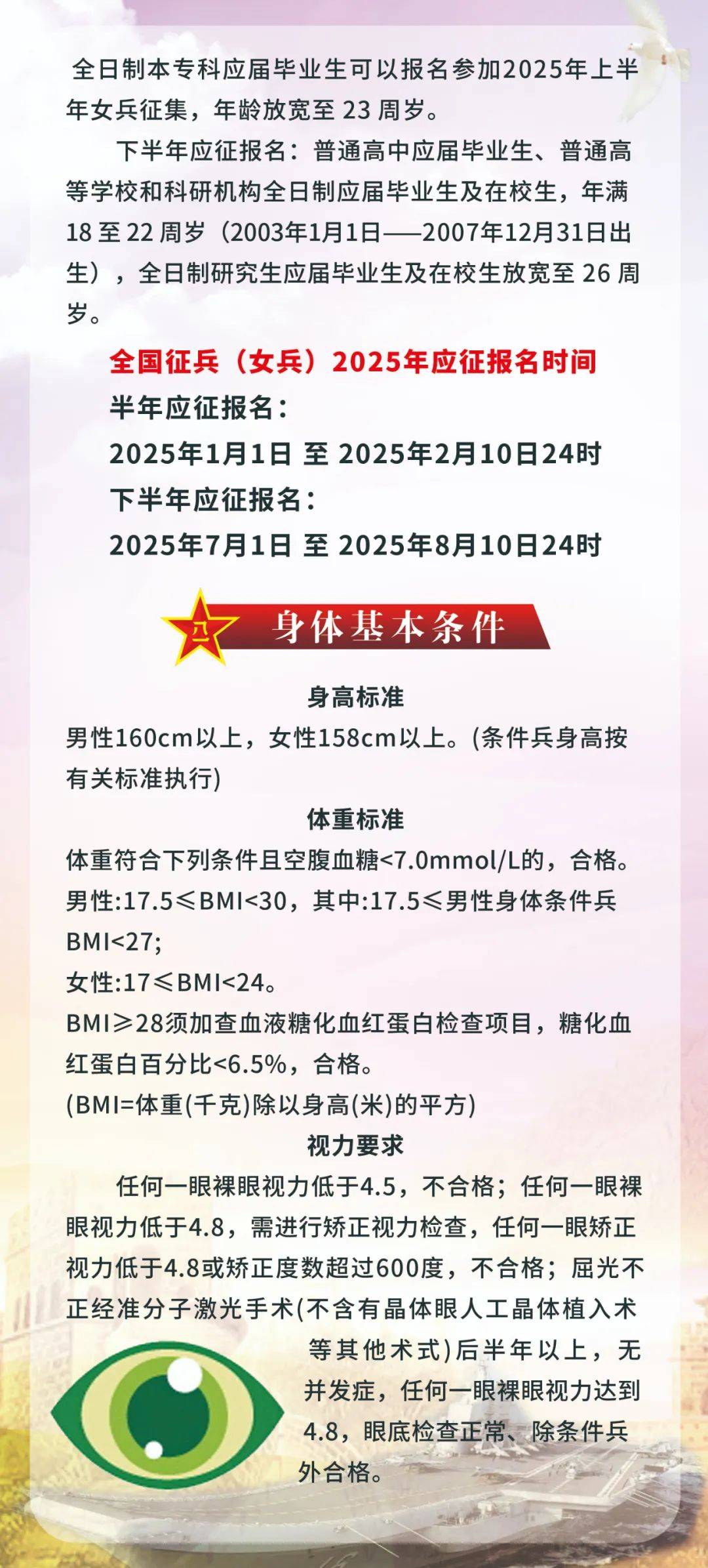 參軍體檢要求詳解，參軍體檢要求全面解析