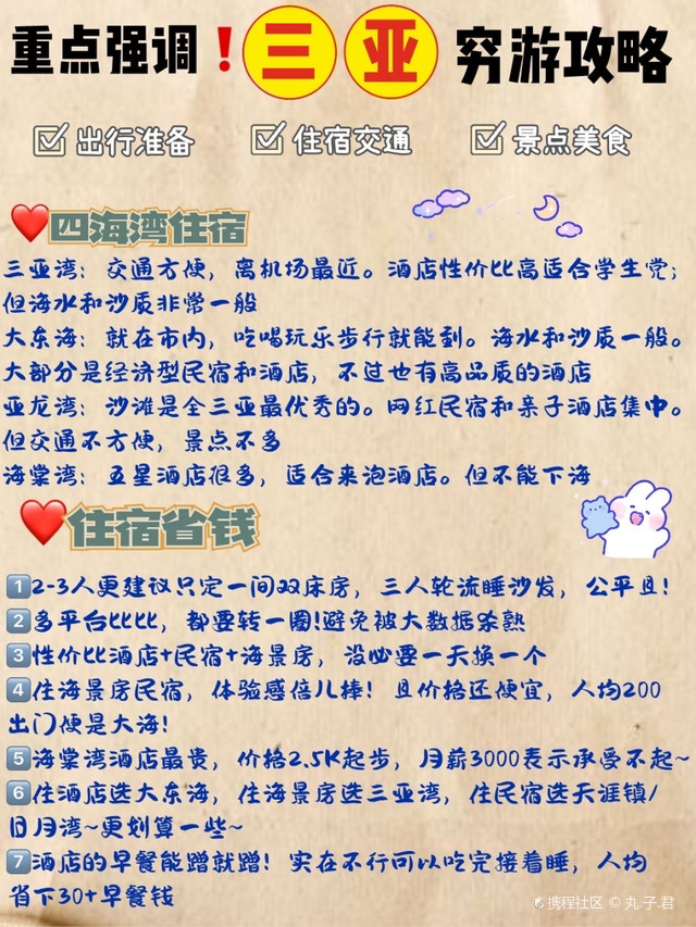 三亞窮游攻略及費用詳解，三亞窮游攻略詳解與費用剖析